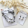 Leather Cord Lariet