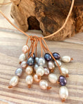 Multicolor Cluster Necklace