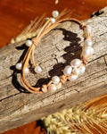 Pearl Multi Woven Bracelet
