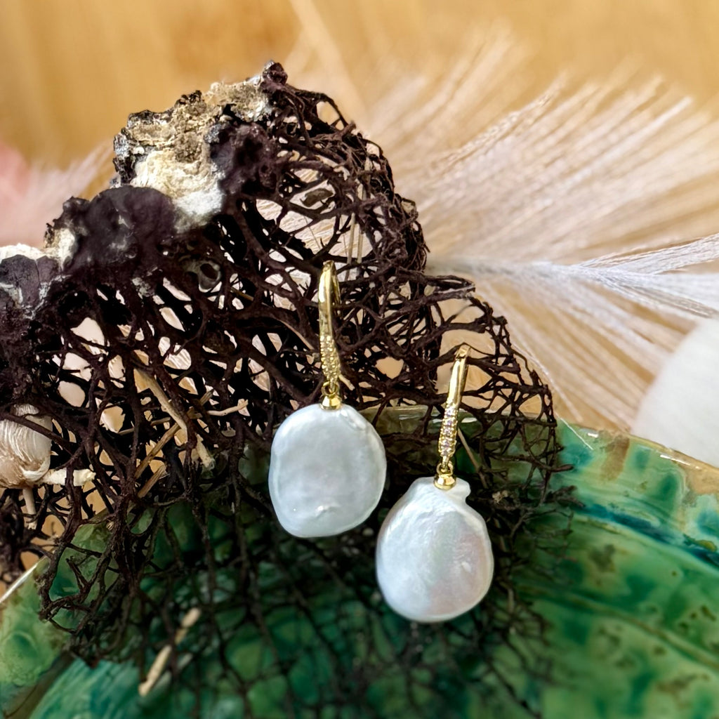 Baroque Diamanté drops