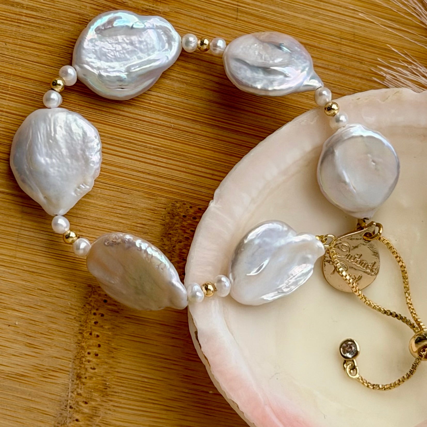 Baroque Pearl Style Bracelet