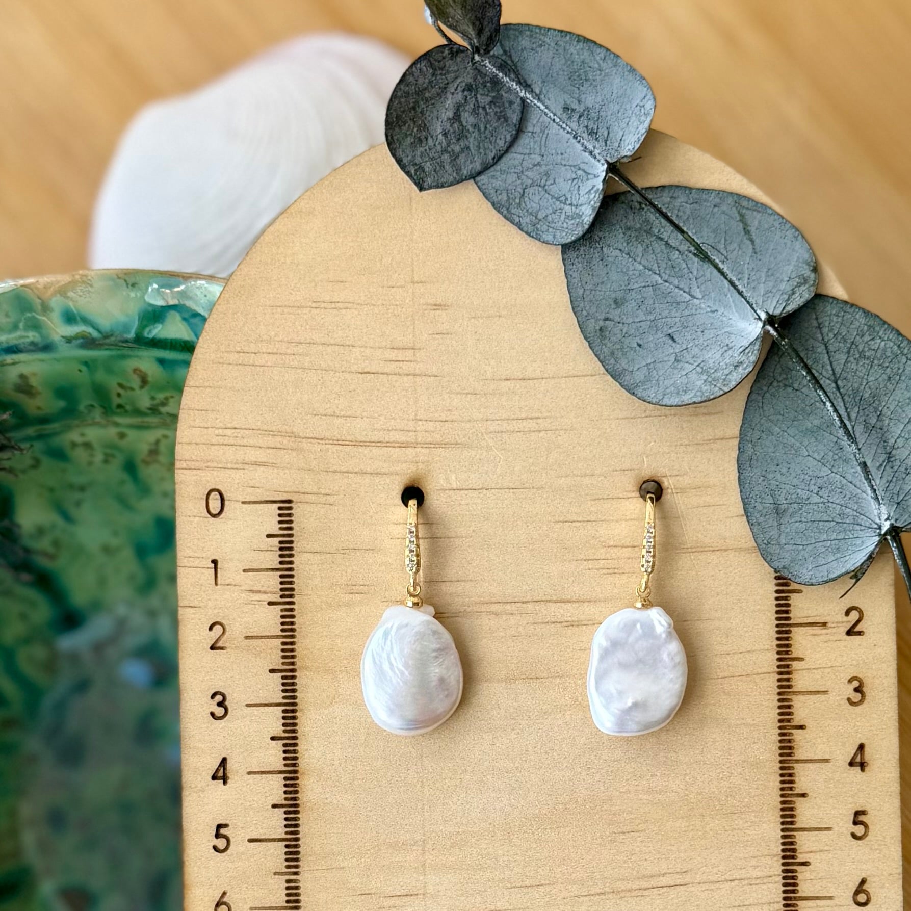 Baroque Diamanté drops