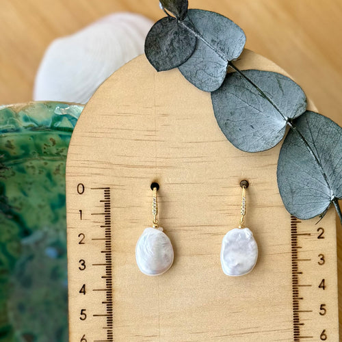 Baroque Diamanté drops
