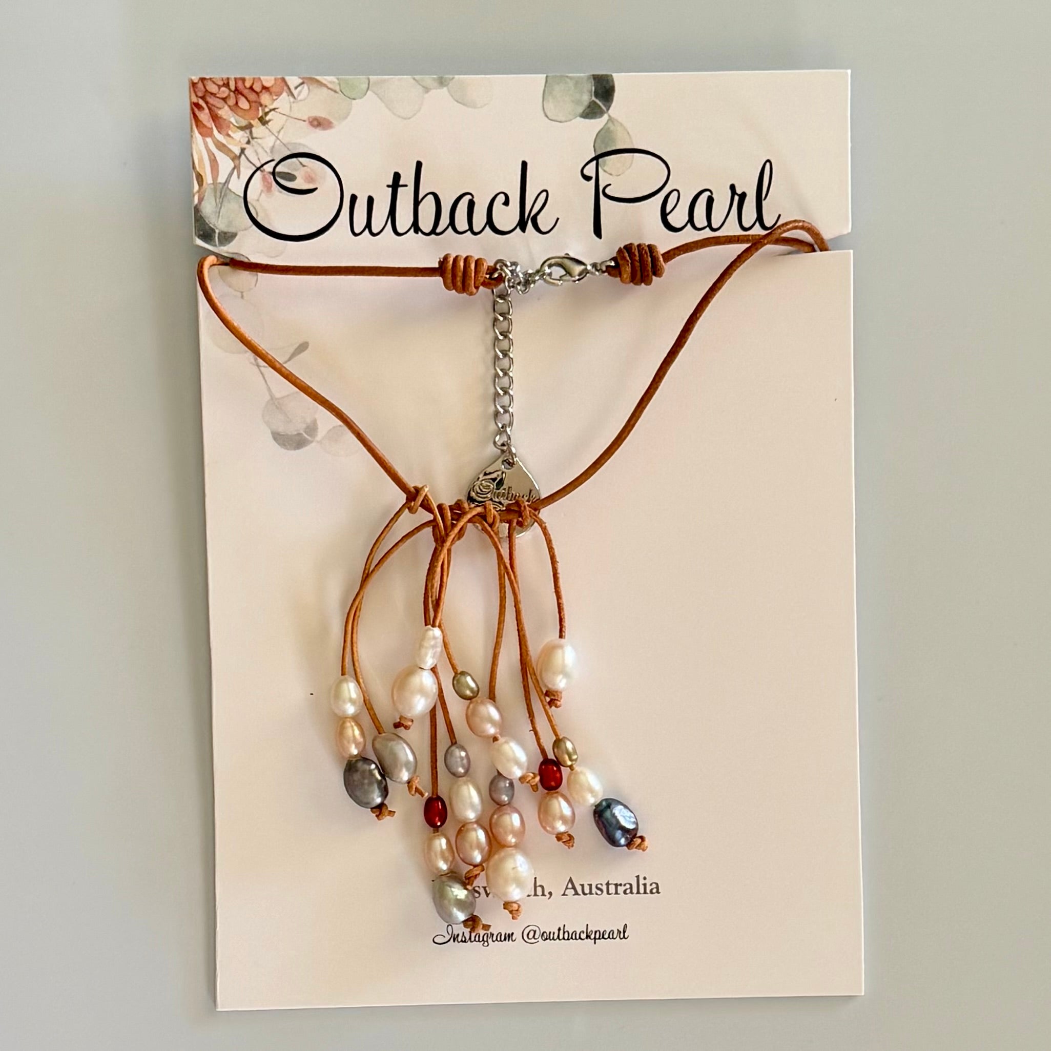 Multicolor Cluster Necklace