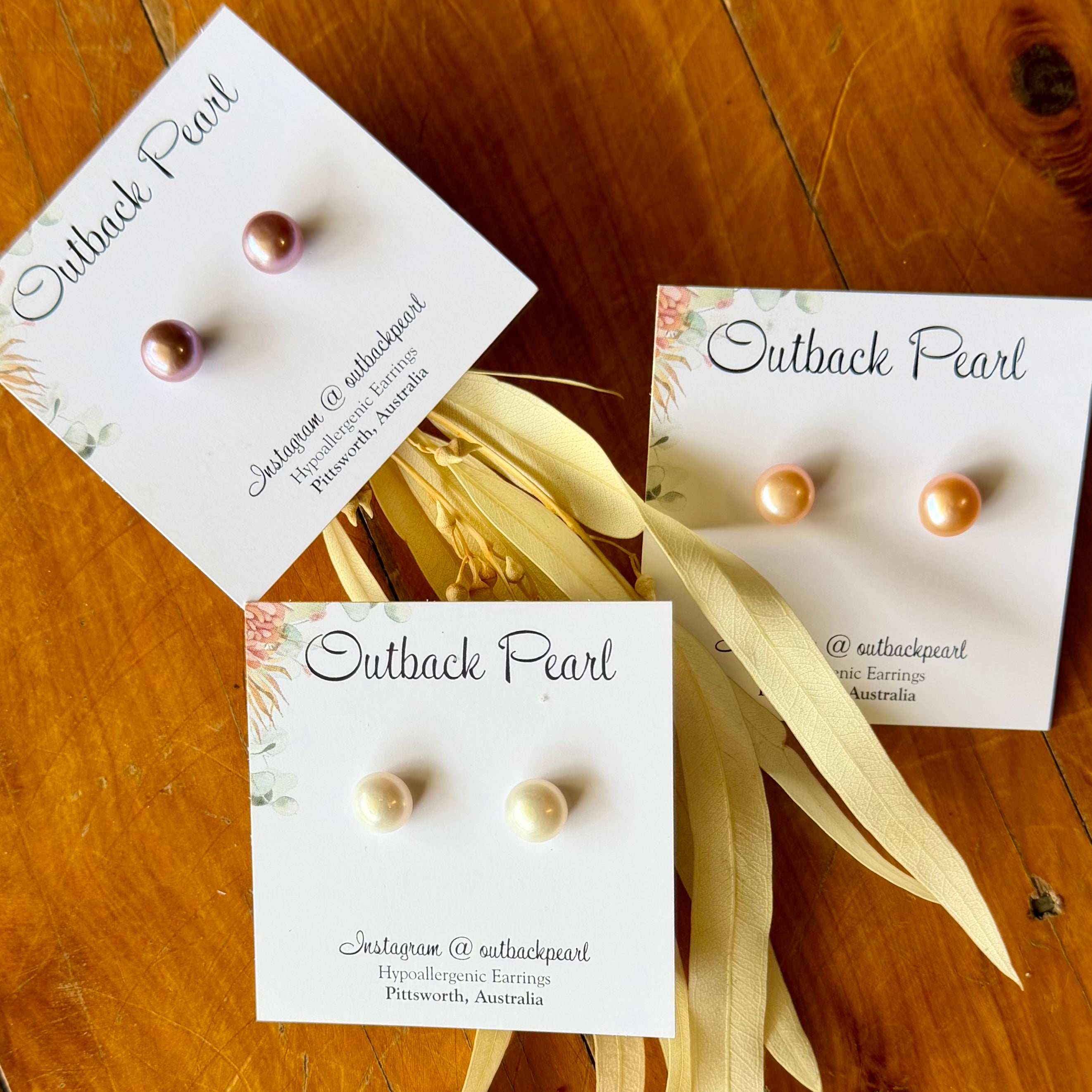 10mm Pearl Studs