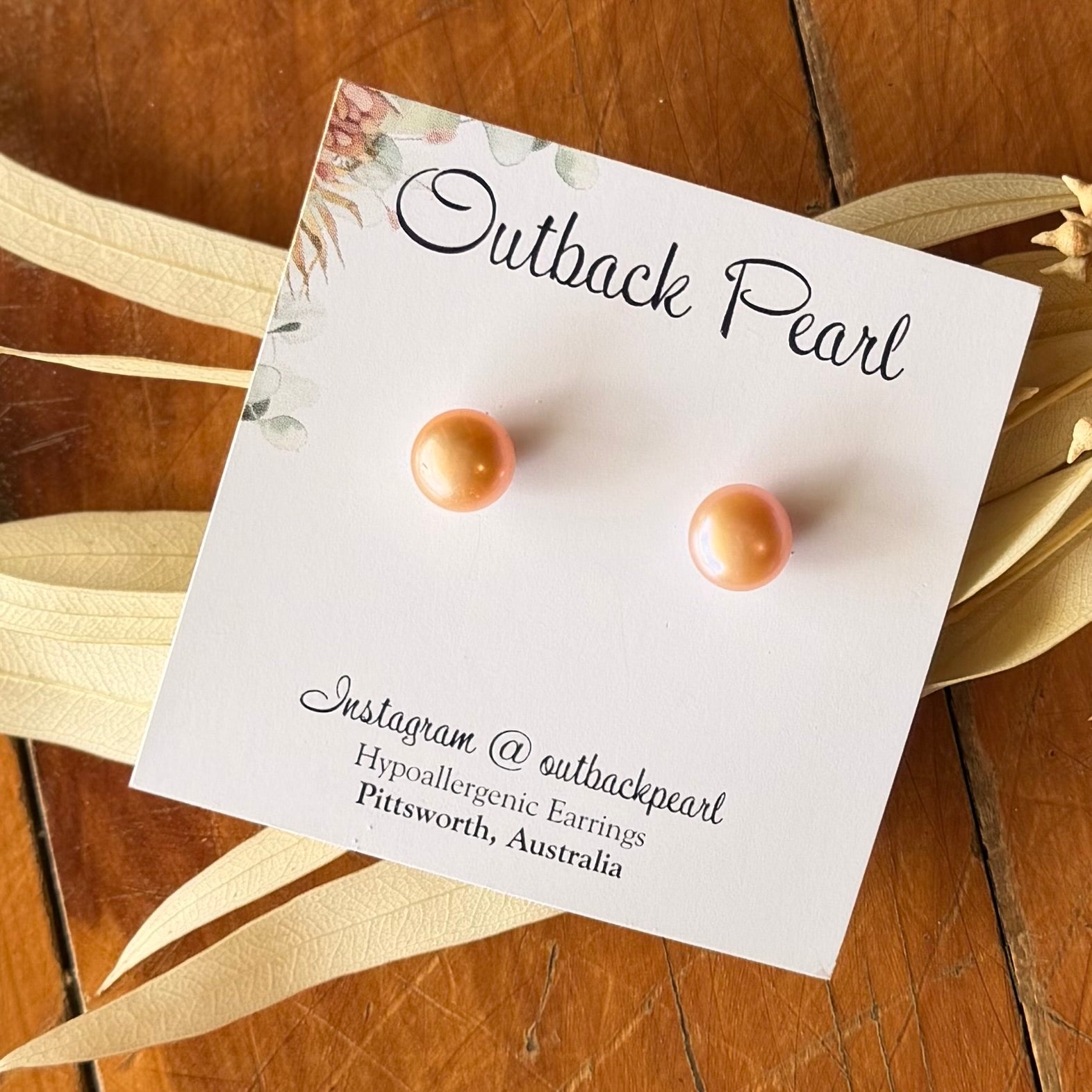 10mm Pearl Studs