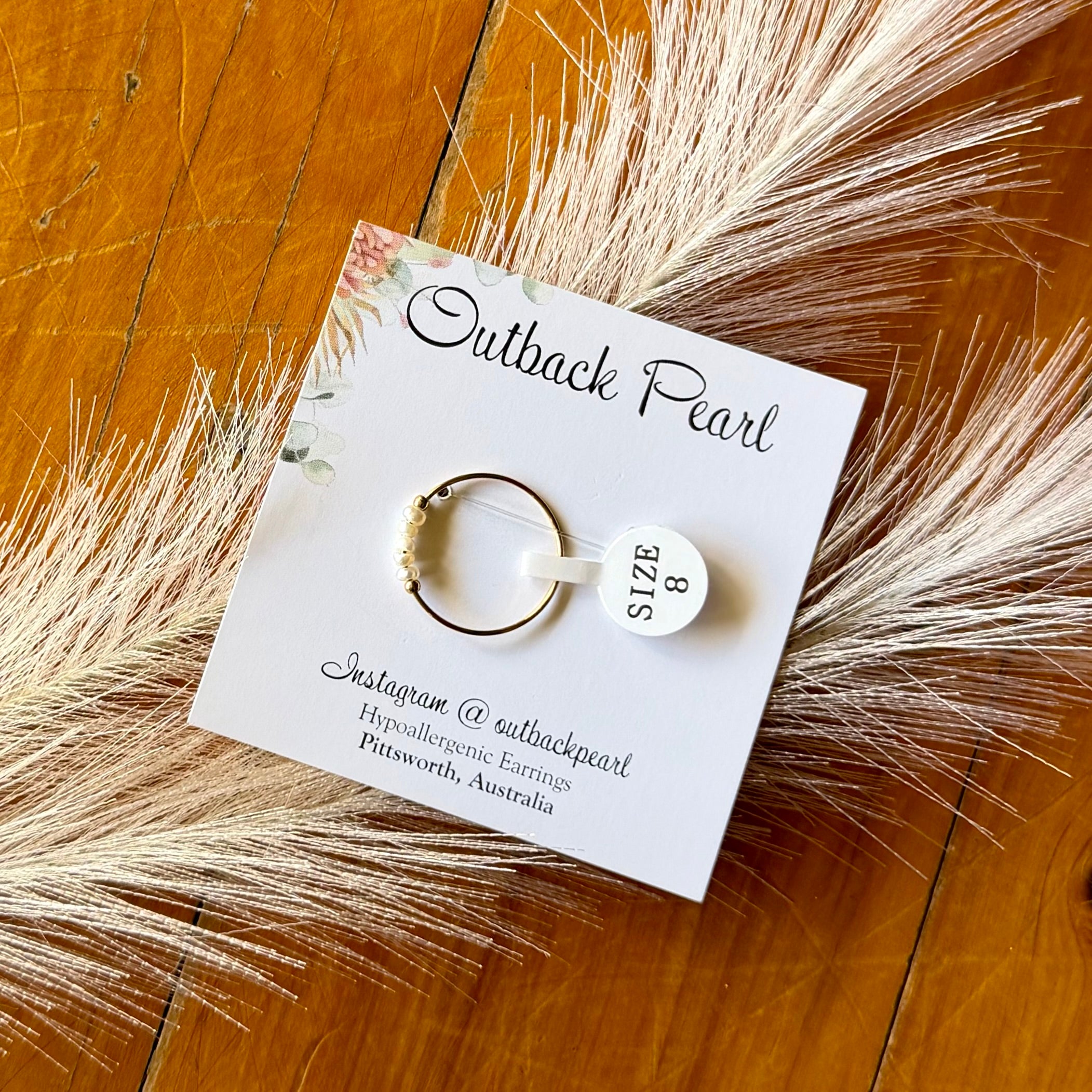 Rice Pearl Ring