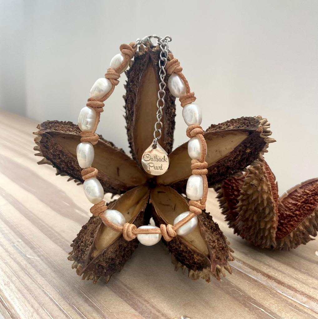Knotted Full Pearl Bracelet