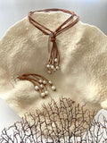 Multi Strand White Pearl Necklace