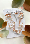 Multi Strand Knotted Necklace