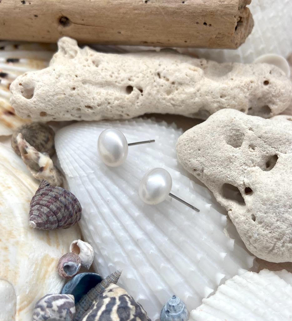 12mm Pearl Studs