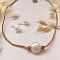 Single Baroque Pearl Necklace
